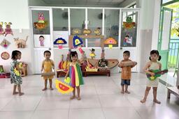 HOẠT ĐỘNG CỦA CÁC BÉ LỚP NHỠ A NHƠN THỌ